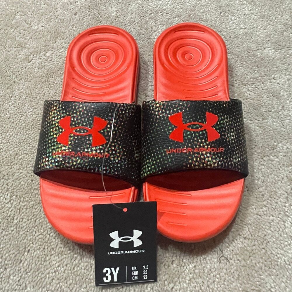New Under Armour youth sandals